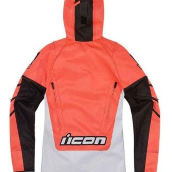 Icon Airform Womens Retro Jacket Salmon - Picture 2 of 3